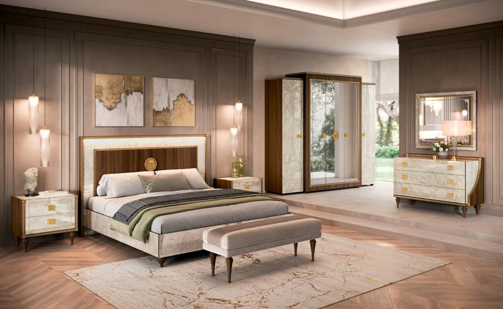 Romantica Letti Imbottiti Arredoclassic