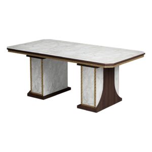 Romantica Dining Room - Luxurious Style - Arredoclassic Romantica Fixed Rectangular Table