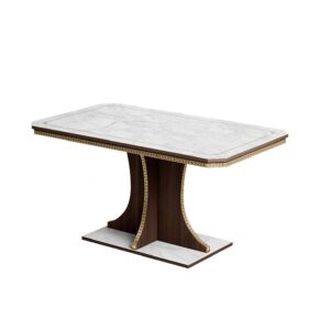Romantica Dining Room - Luxurious Style - Arredoclassic Romantica Rectangular Fixed Table