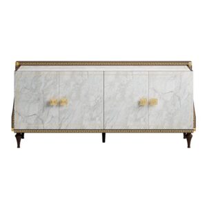 Romantica Dining Room - Luxurious Style - Arredoclassic Romantica 4 Doors Buffet