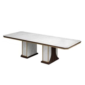 Romantica Dining Room - Luxurious Style - Arredoclassic Romantica rectangular table with 1-2 extensions