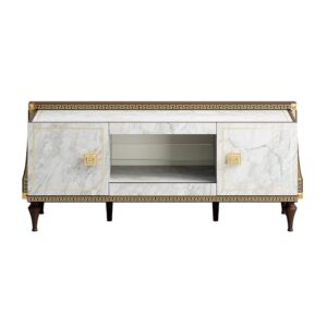 Romantica Dining Room - Luxurious Style - Arredoclassic Romantica TV Composition