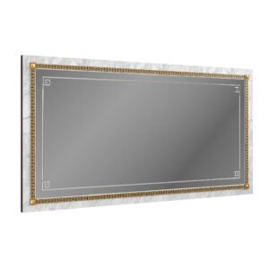 Romantica Dining Room - Luxurious Style - Arredoclassic Romantica Mirror for 4 Doors Buffet