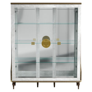 Romantica Dining Room - Luxurious Style - Arredoclassic Romantica 3 Doors Vitrine