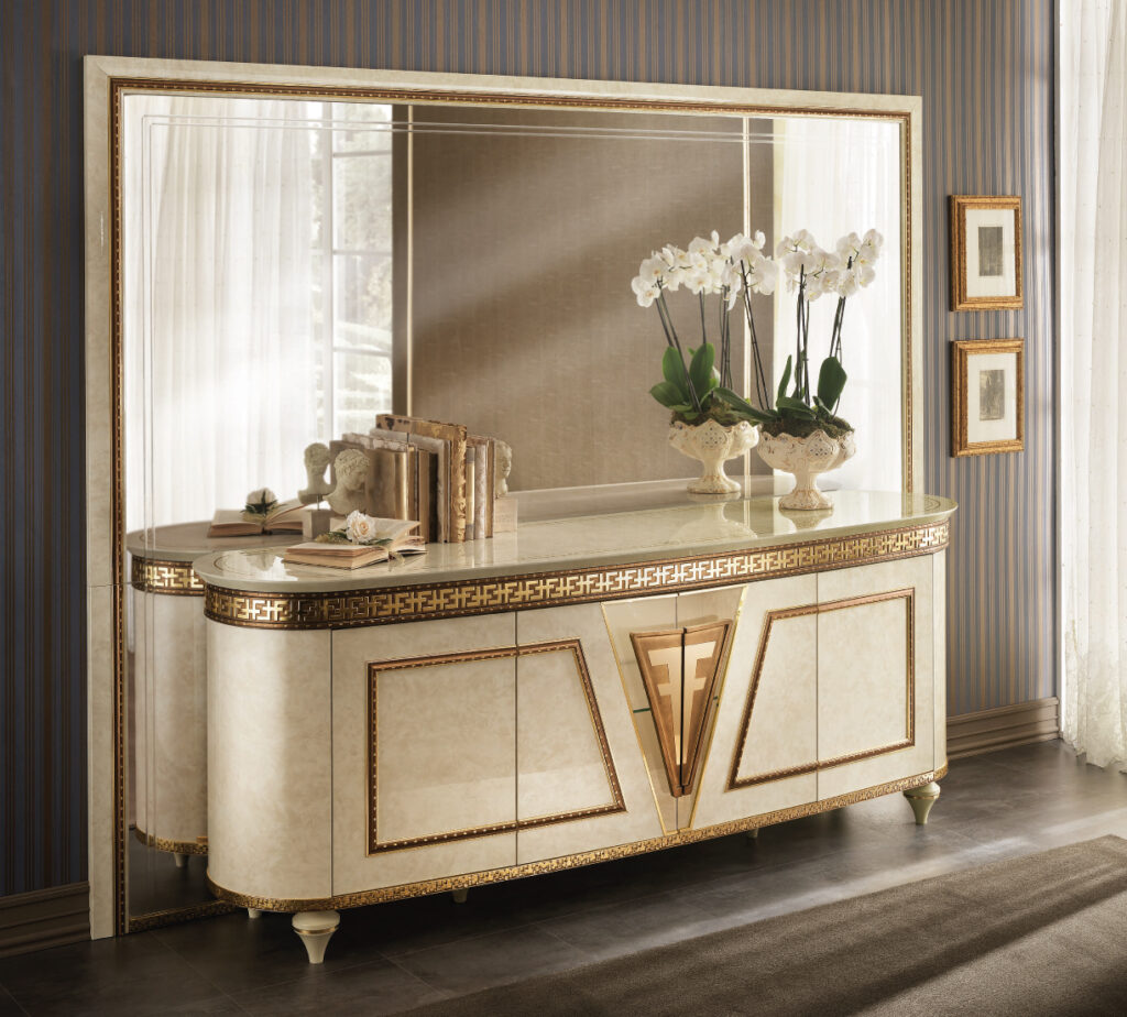 Fantasia Large wall mirror mural Arredoclassic