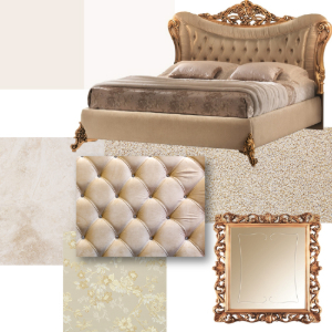 Classic bedroom mood board: Sinfonia Collection 5