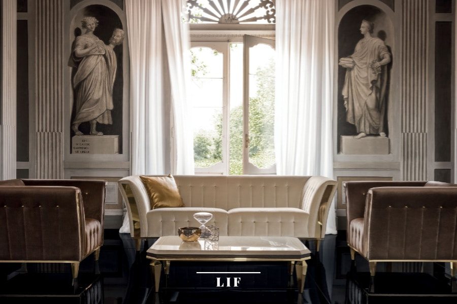 How to choose the best contemporary living room set to furnish your small apartment: Diamante collection