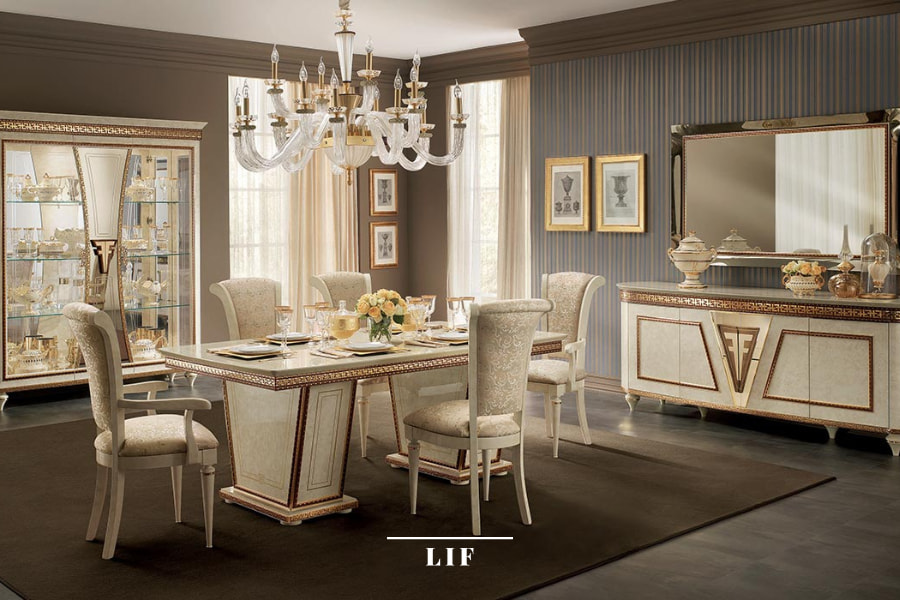Classic Italian dining room furniture: Fantasia collection