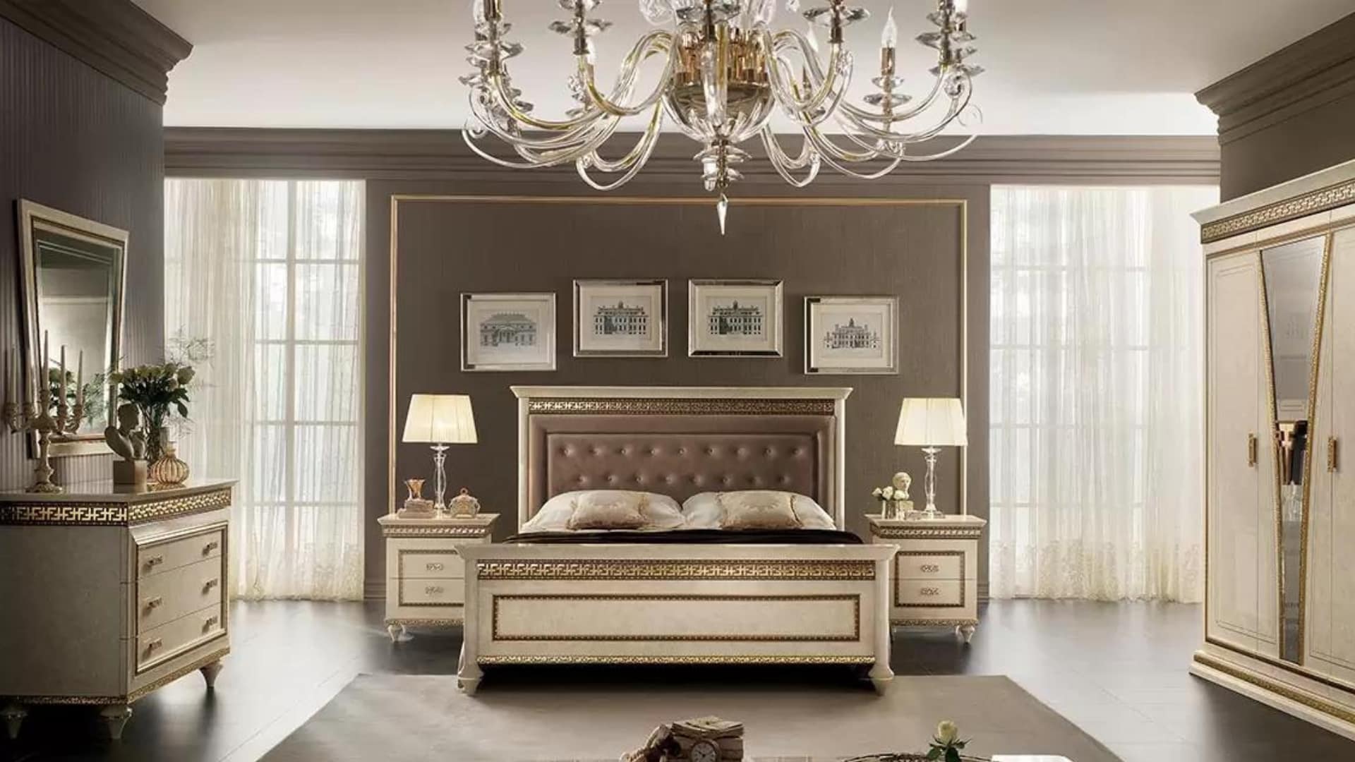 Elegant bedroom sets: discover Arredoclassic collections