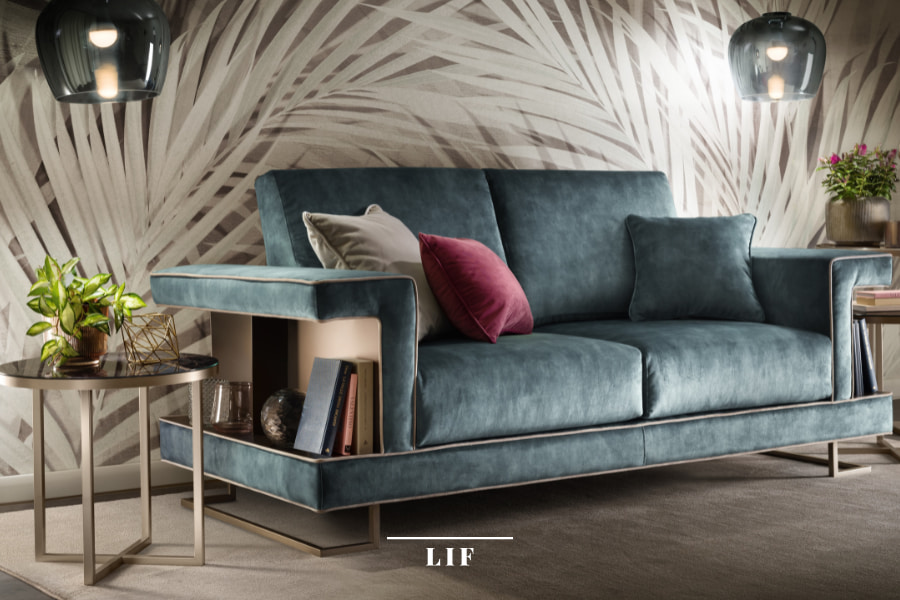 Ideas for a unique living room wall decor: Luce Dark collection