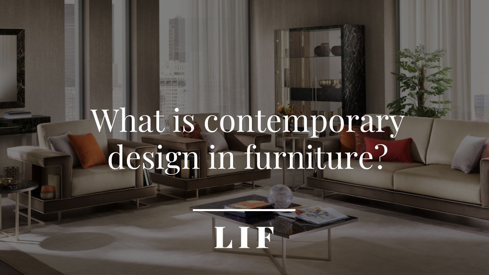 What is contemporary design in furniture? Arredoclassic