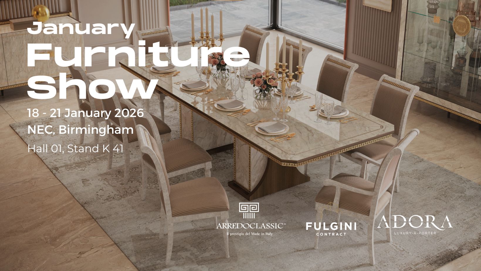 January Furniture Show 2026 Arredoclassic