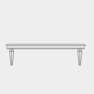 Diamante Coffee / Lamp-end Tables
