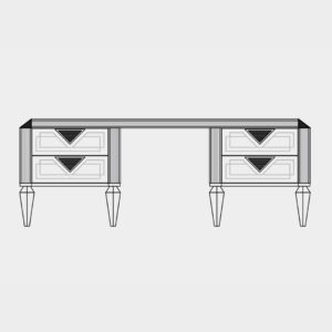 Diamante Console/ Dressing table / Desk